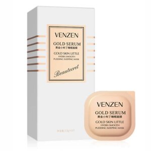 Набір нічних масок для обличчя Venzen Gold Serum, 7,5г 6шт