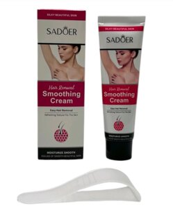 Зволожувальний крем для депіляції під пахвами SADOER, 50g