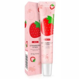 Поживна маска для губ з екстрактом полуниці Laikou Strawberry Lip Mask, 18г в Одеській області от компании SINDTEX