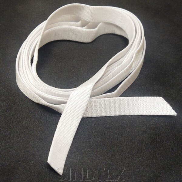 бретель белая 1 см на метраж