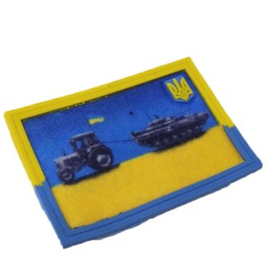 Нашивка пришивна силікон + тканина 7см # 56 в Одеській області от компании SINDTEX