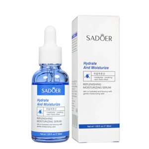 Гіалуронова сироватка для обличчя Sadoer з ефектом ліфтингу, 30ml