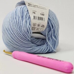 Пряжа Джинс Jeans YarnArt, №75 блакитний