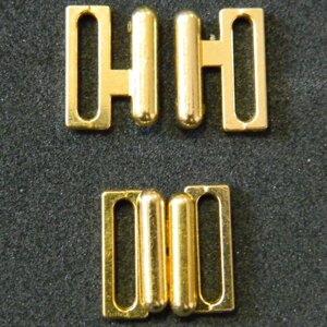 Застежки для купальника, 1,5см (золото) (657-Л-0128)