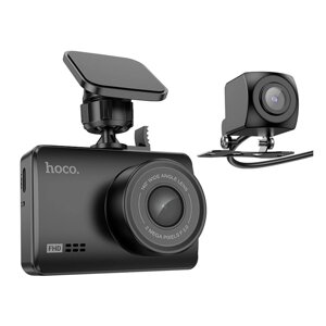 Відеореєстратор Hoco DV3 2,45-inch IPS+Камера Заднього Виду