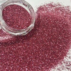 Глітер 1 кг, дрібні декоративні блискітки #611 - бордо