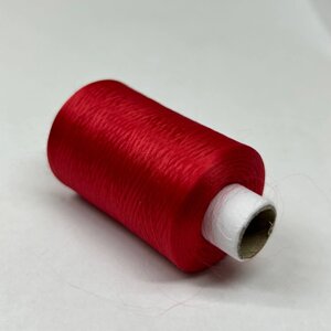 Текстуровані нитки Sindtex для оверлока 150D/1 (1000м) червоні