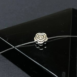 Намисто металева "Квітка" 8х8 мм, колір Сталь в Одеській області от компании SINDTEX