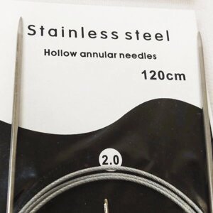 120 см 2 мм спиці в'язальні металеві, на тросі в Одеській області от компании SINDTEX