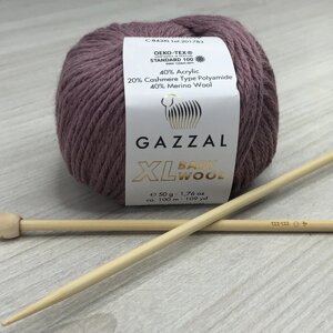Пряжа Gazzal – Baby Wool XL колір 843