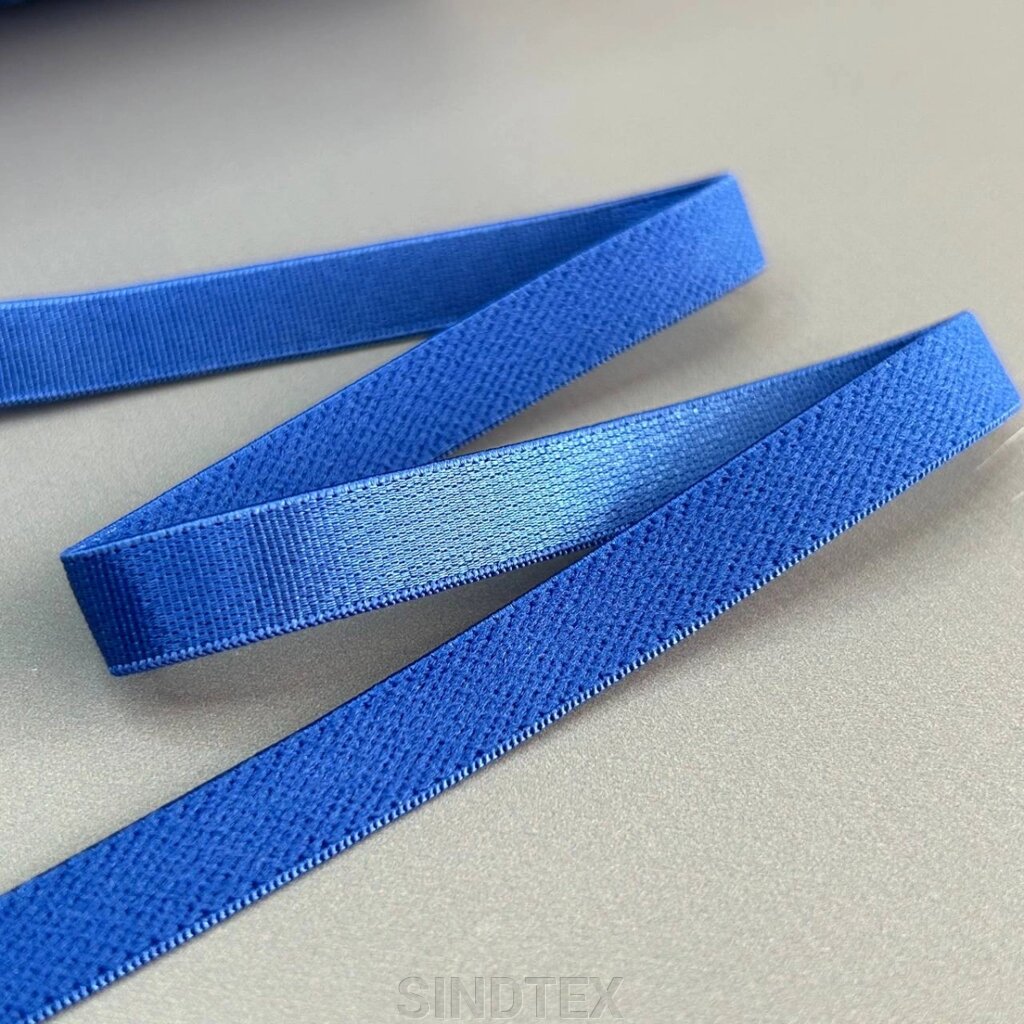 Резинка для бретель 1 см - синій електрик від компанії SINDTEX - фото 1