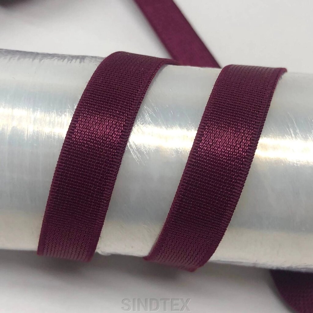Резинка для бретель 1см х 1м колір - марсала від компанії SINDTEX - фото 1