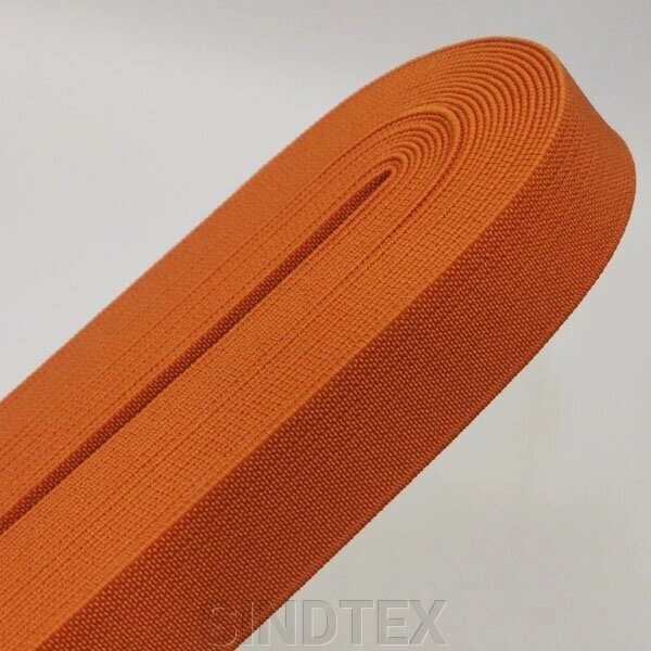 Резинка для одягу широка Sindtex 2 см терракотова від компанії SINDTEX - фото 1