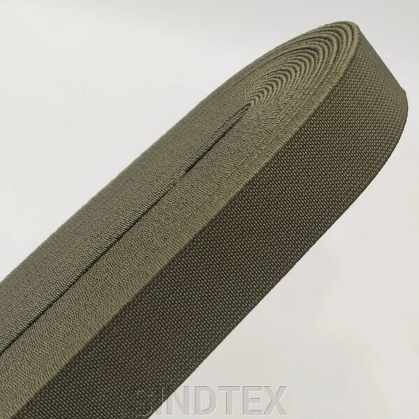 Резинка для одягу широка Sindtex 2см хакі від компанії SINDTEX - фото 1