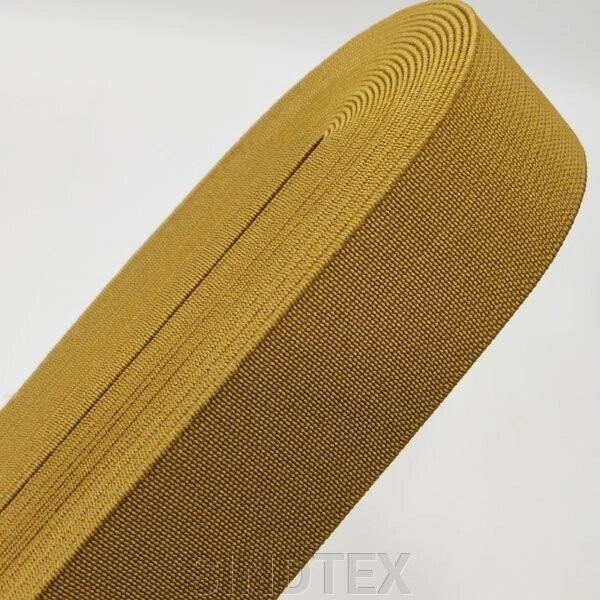 Резинка для одягу широка Sindtex 3 см гірчиця від компанії SINDTEX - фото 1