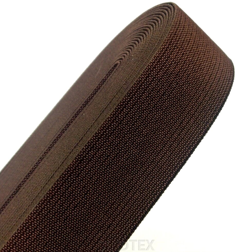 Резинка для одягу широка Sindtex 3см коричнева від компанії SINDTEX - фото 1