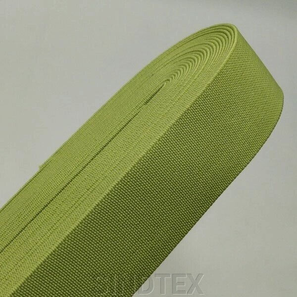 Резинка для одягу широка Sindtex 3см лайм від компанії SINDTEX - фото 1