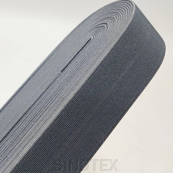 Резинка для одягу широка Sindtex 3см сірий від компанії SINDTEX - фото 1