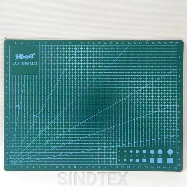 Розкрийній килимок, що самовідновлюється для печворка 30х22 см від компанії SINDTEX - фото 1