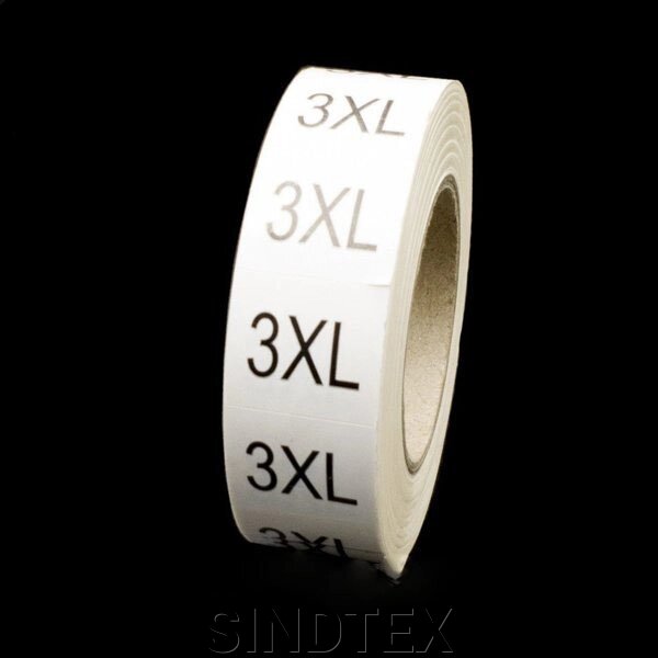 Розмірник клейовий 3XL 1000шт. від компанії SINDTEX - фото 1