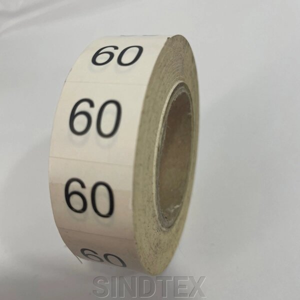 Розмірник клейовий 60 1000шт. від компанії SINDTEX - фото 1