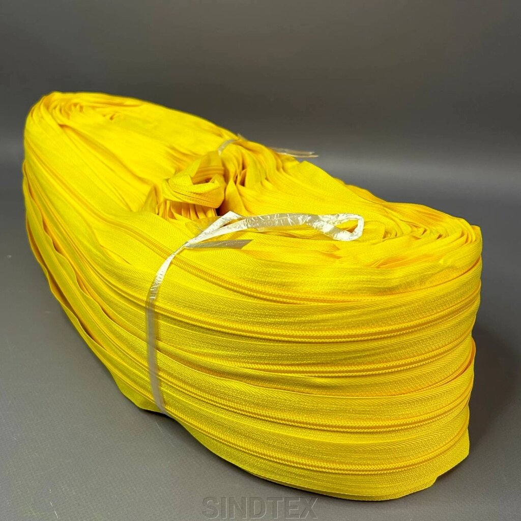 Рулонна блискавка, спіраль Т-5 колір # жовтий від компанії SINDTEX - фото 1