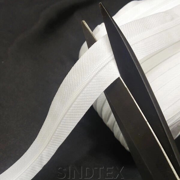 Рулонна блискавка спіральна Т-3 - біла від компанії SINDTEX - фото 1