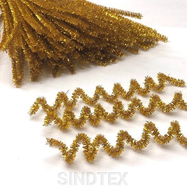 Синельний дріт люрекс - золота від компанії SINDTEX - фото 1