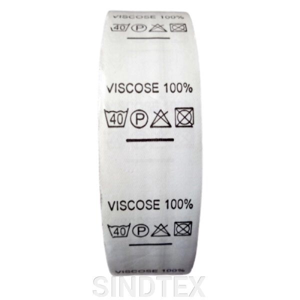 Складник пришивний для одягу VISCOSE 100% від компанії SINDTEX - фото 1