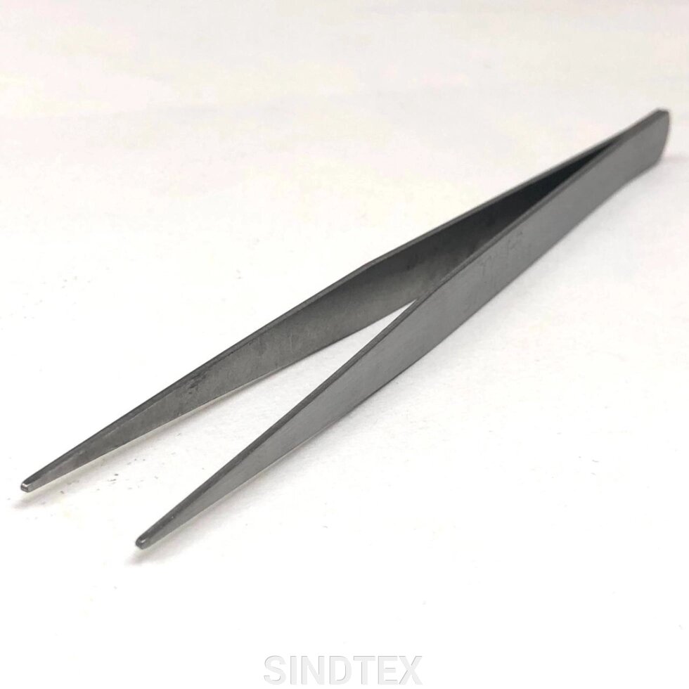 Сталевий пінцет прямий 15 см, Twe-8 від компанії SINDTEX - фото 1