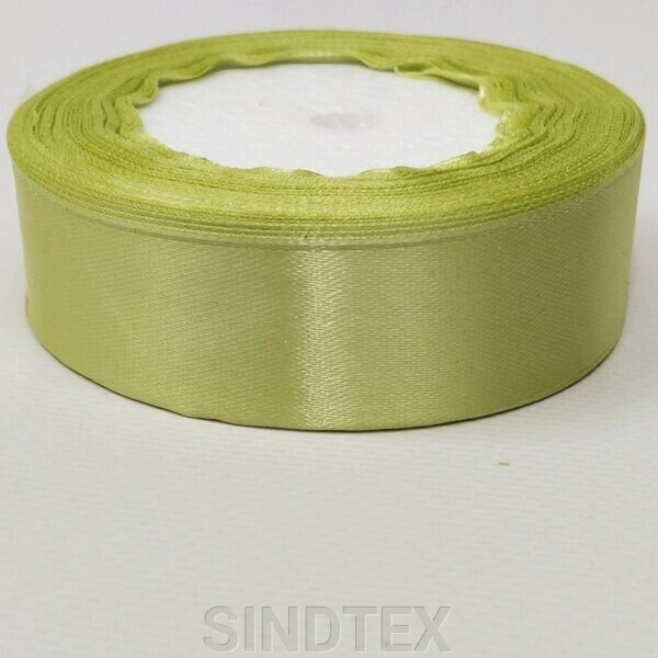 Стрічка атласна 2,5 см (23 м) "Sindtex" (АЛ2-0100) від компанії SINDTEX - фото 1