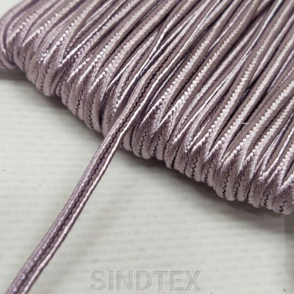 Сутажний шнур плоский 3мм - фрезовий від компанії SINDTEX - фото 1