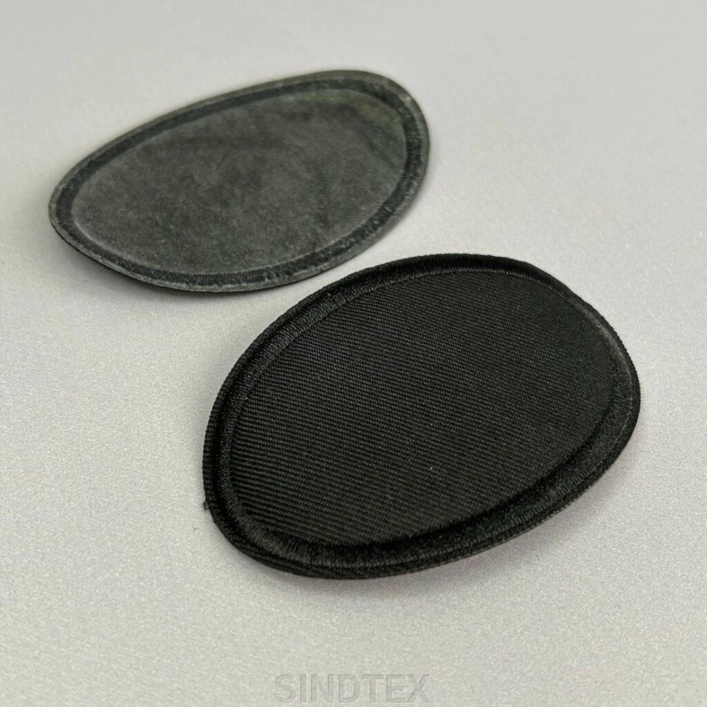 Термо нашивка, латка 6х8 см - чорний джинс від компанії SINDTEX - фото 1