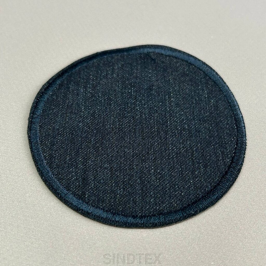 Термо нашивка, латка 9 см - синій джинс від компанії SINDTEX - фото 1