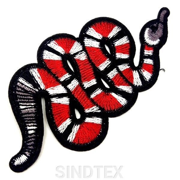 Термонаклейка "Змія-2" 1 шт, 5х10,5 см від компанії SINDTEX - фото 1