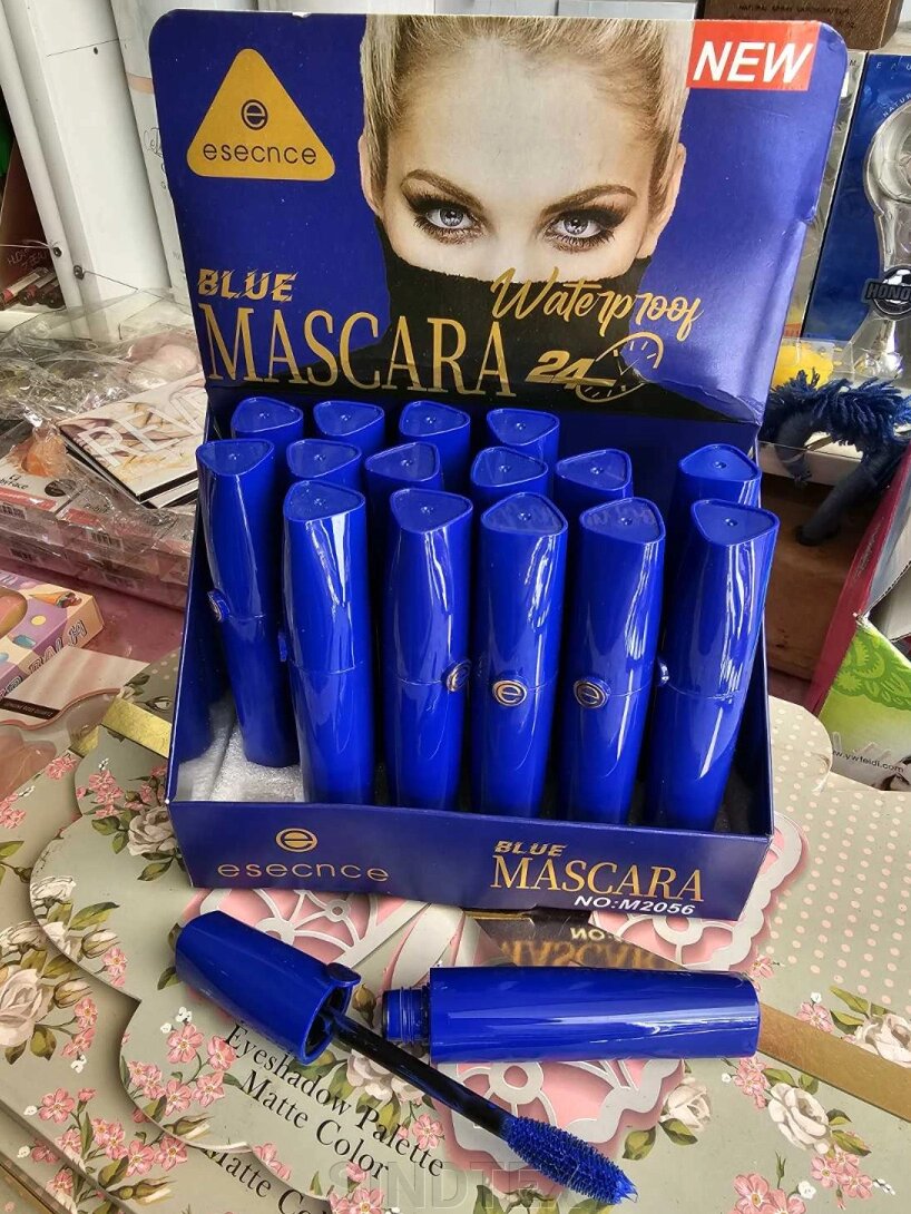 Водостійка туш для вій Esecnce Blue mascara від компанії SINDTEX - фото 1