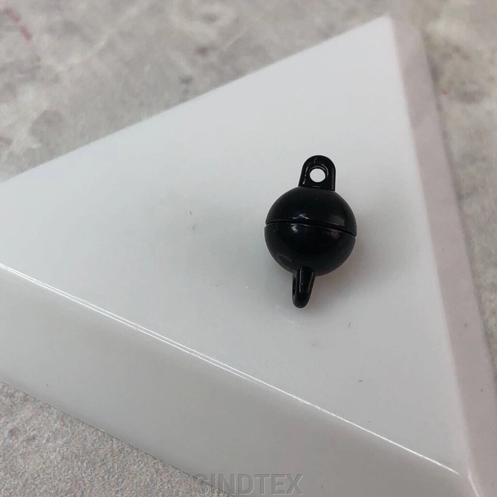 Замочок магнітний 8мм - колір чорний від компанії SINDTEX - фото 1