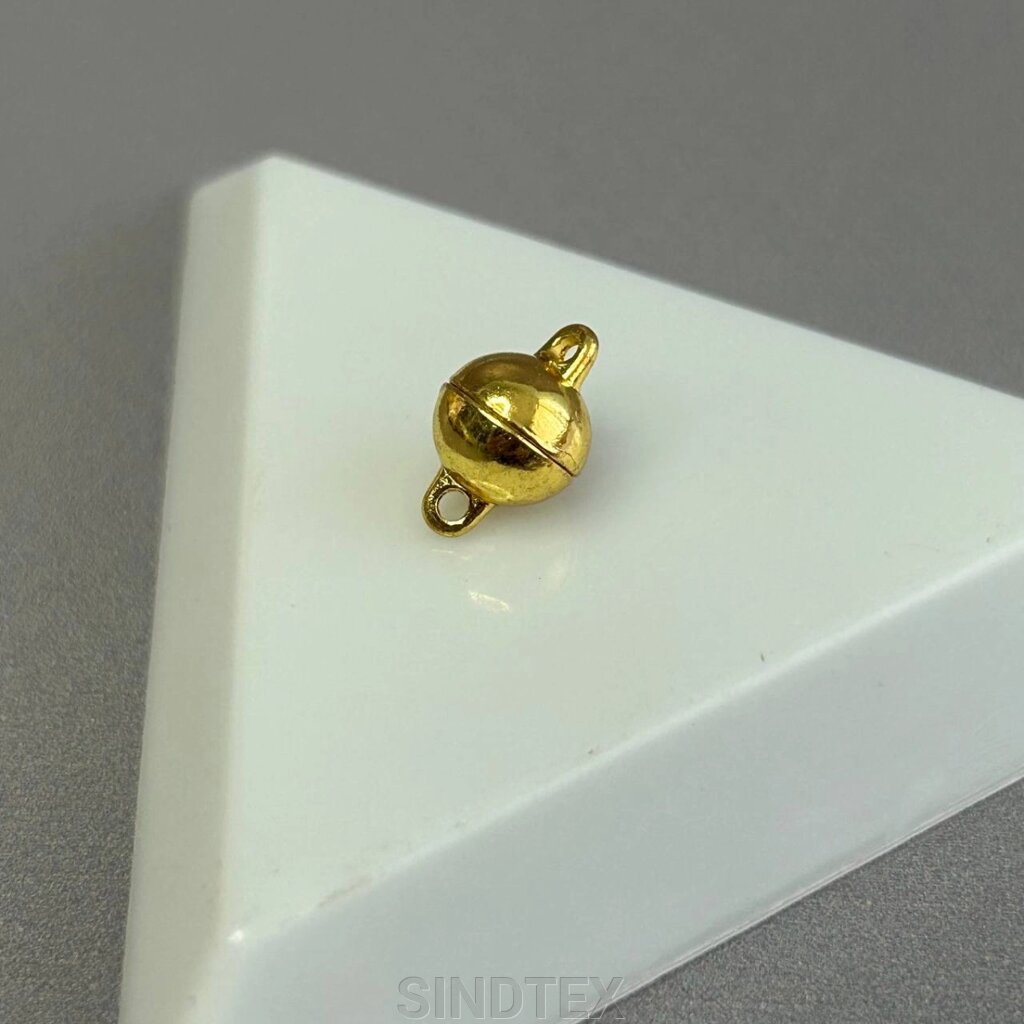 Замочок магнітний 8мм - лимонне золото від компанії SINDTEX - фото 1