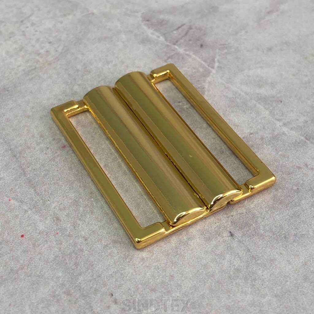 Застібка металева для купальника 4 см - золото від компанії SINDTEX - фото 1