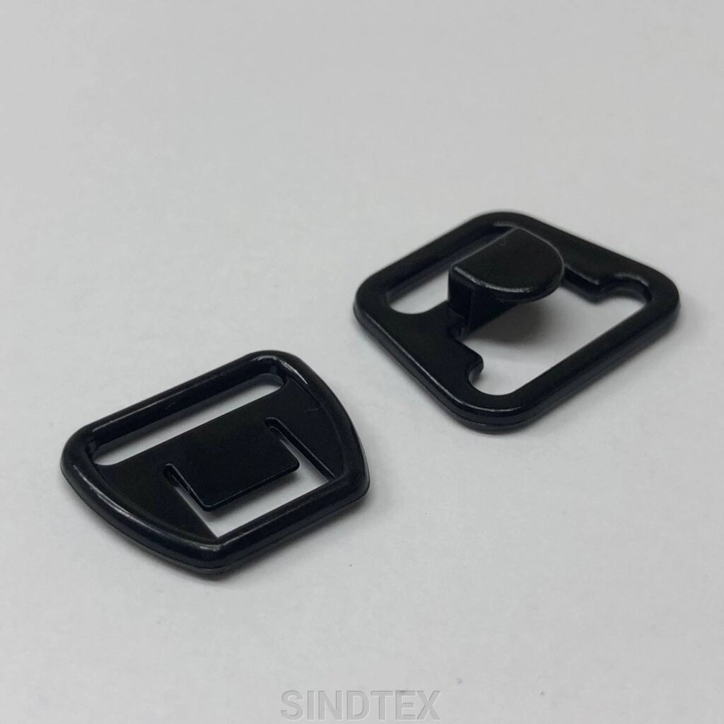 Застібка пластикова білизняна для годування 14 мм - чорна від компанії SINDTEX - фото 1
