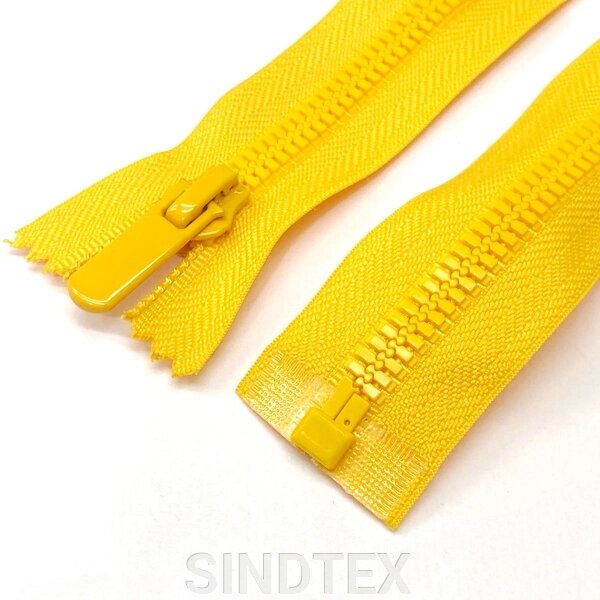 (жовта) Роз'ємна блискавка Баришівка 80см від компанії SINDTEX - фото 1