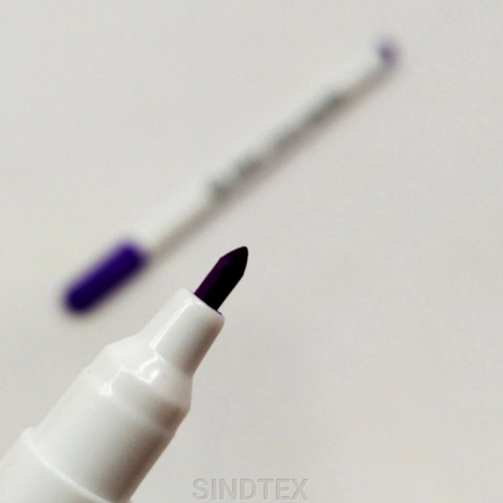 Зникаючий (водорозчиний) маркер Adger для тканини, фіолетовий від компанії SINDTEX - фото 1