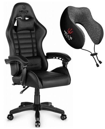 Комп'ютерне крісло HC-1003 Black Тканина