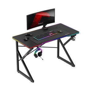 Комп'ютерний стіл HUZARO Hero 1.7 RGB Black