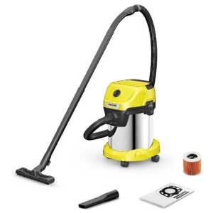 Пилосос Karcher WD 3 S Premium inox (1.628-135.0)