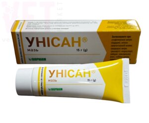 Мазь Унісан, 15 г, Біофарм