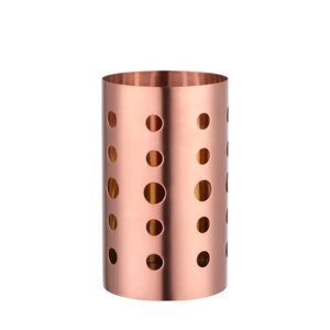 Підставка тримач для ножів та вилок рожеве золото Тор 15.5/10 см із нержавіючої сталі REMY-DECOR підставка для веделок