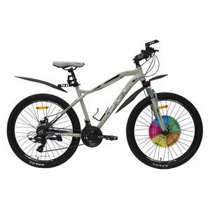 Велосипед (колеса - 26", алюмінієва рама - 18"SPARK HUNTER 18 26 світло-сірий