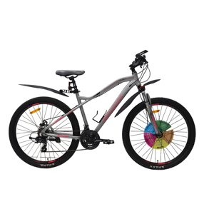 Велосипед (колеса - 27,5", алюмінієва рама - 18"SPARK HUNTER 18 27,5 світло сірий