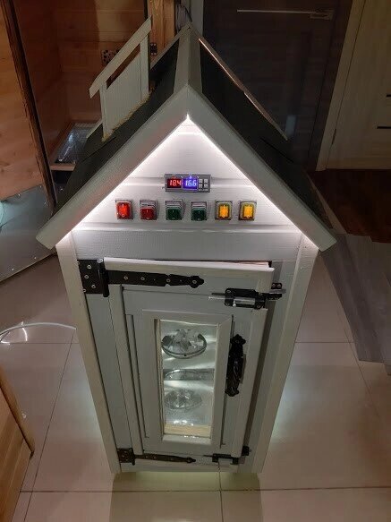 Коптильня гарячого та холодного Копчення до 25 кг від компанії Древ Трест - фото 1